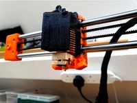Prusa Mini Detachable Cooling Duct Assembly by BoothyBoothy