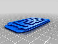 Pubg Keychain by aasish