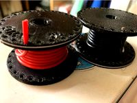 16 AWG wire spool! "When you get OLD" by NMdesertracer