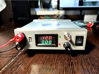 Lab Power Supply from CD-ROM case by er1n