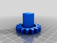 Connector for windturbine with cogwheel by FrozrOne