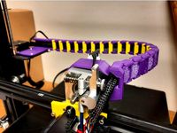 Ender 3 Max - MicroSwiss DD Drag Chain by OpenDorrPolicy
