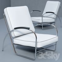 Armchair An Art Deco lounge chair by Kem Weber