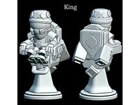 Astronaut Chess King by ToastyShotgun