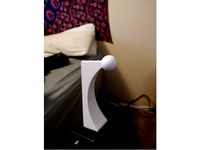 3/8 Inch (M6) Tripod Mount Phone Clamp Mount with 17.1mm Ball End by LumpyPrince