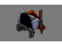 Biqu H2 mount for Ender 3 with max print area by A-make-designs