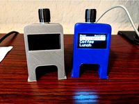 Wemos D1 with 1.3" OLED Case by ShaneAPowell