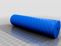 M14 Airsoft suppressor with true metalic Cannon extension 8.60 mm by Ardennes3D
