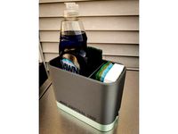 Sink Caddy with Self Drain and Adjustable Divider by jimerb