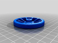 Bed Leveler Knob for Ender V2 by Benibenito