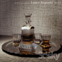 Set for whiskey Linea Argenti CR1859