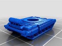 6mm T-64 MBT by Daritus