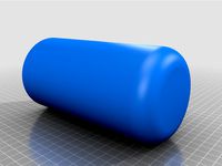 outer shell for 0.5 liter bottle (immitate the thermos cup) by Sampl1xx