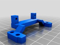 Axle servo mount MN99s by Mitkah