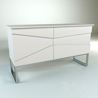 TV cupboard white secret