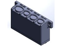 US Coin Dispenser - Console Mounted - Spring Loaded by joelisa03