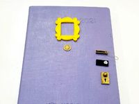 drama friends monica's door miniature  by makers1