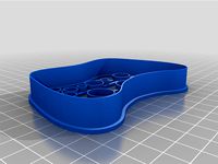 XBox remote cookie cutter embosser by jyukumite