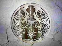Celtic bird coaster by RaimonElctrncs