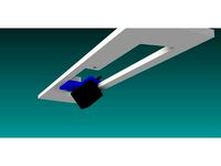 Saturn Ion Radio 10.1 Inch Android Car Stereo Clips. 3D Printed by catboxpro