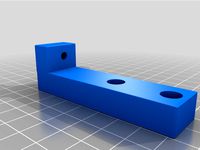 Coreception/Elf T rail mounted Filament guide by Brock123