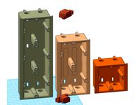 Cable Duct / Cable Channel / Mounting Box / Installation Housing / Kabelkanal  Brüstungskanal Geräteeinbaudose by sk1303
