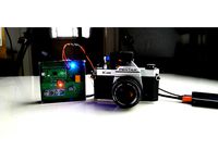 Pentax K1000 Remote Shutter Servo Mount + Case  by wjltech