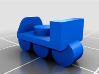 Rollerblade for Lego mini figure by Ctrl_P