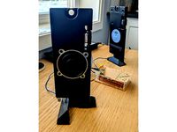 TV Speaker Base by saturdayxiii