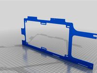 Meshlicious 240 mm Radiator Bracket GPU Side by nosaari
