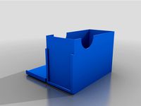 Magic The Gathering Stack-able Card Storage Boxes remixed for sleeves by remyar