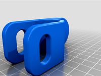 Shower head holder for 22mm rod by Sterlingsilber