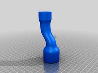 Pergo Nature's head urine connector to 1/2" pvc by Pergo