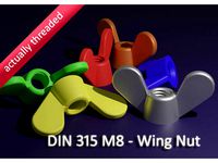 M8 Wing Nut by sui77