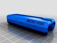 Pressure Pad Mount for AR 1913 Picatinny Rails by MacNayDesign3D
