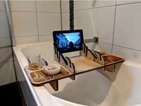 Laser Cut Bath Caddy by Spammington