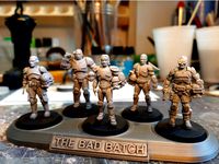 Legion 5 figure display (27mm base) by ALL-XN