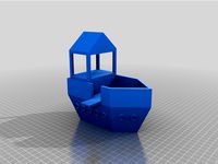 Custom Benchy Boat by theroar