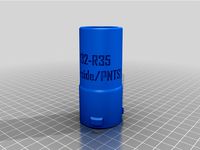 osVAC M32-R35 Adapter for Lidl Parkside / PNTS Vaccuum Cleaning Accessories by Dark_Wiggerl