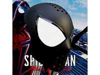 Miles Morales 2099 Inspired Face Shell by Budwin