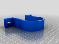 Downspout support (circular pipe, 66mm diameter UK) by 001Pad