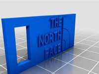 Cremallera the north face by iker_3d