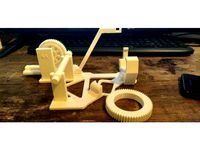 Steering Wheel Gear Conversion for Xbox Car Conversion Kit  by BigProjects