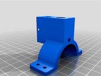 Coolant oil pipe VESA desk lamp by g0per