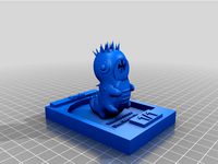 MTG Pest Creature Token by jklove