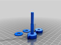 Metal detector M6 screw set by karolyia
