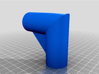 90 degree elbow, 26mm ID by WilliamTheConcretor