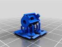 Shoulder weapon mount for Adeptus Titanicus Warmaster Titan by Stephanius