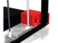 Ender 5 Plus - Cable  Connection Cover by JPM_123