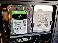 2 Additional 3.5" Hard Drive Bracket -Thermaltake Mini Chassis - Core V1 by Chaz493